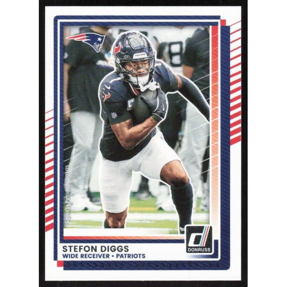 2025 DONRUSS #236 STEFON DIGGS NEW ENGLAND PATRIOTS