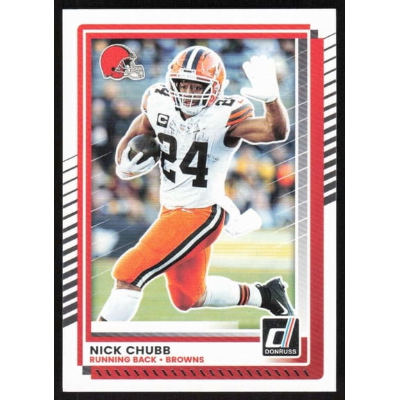 2025 DONRUSS #258 NICK CHUBB CLEVELAND BROWNS