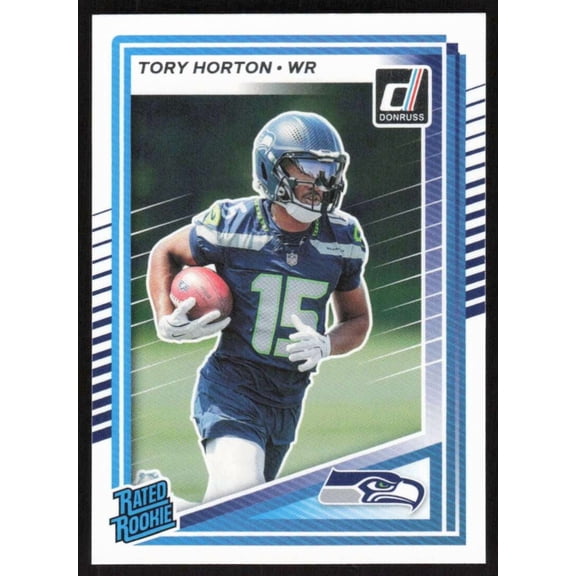 2025 DONRUSS #388 TORY HORTON RATED ROOKIE SEATTLE SEAHAWKS