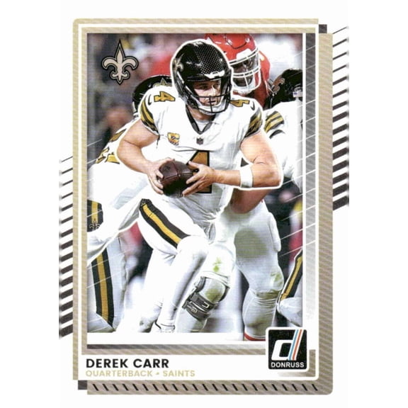 2025 DONRUSS #68 DEREK CARR NEW ORLEANS SAINTS