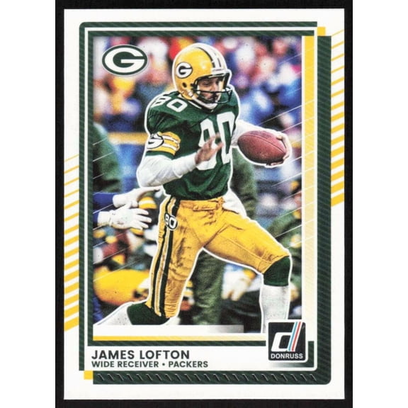 2025 DONRUSS #72 JAMES LOFTON GREEN BAY PACKERS