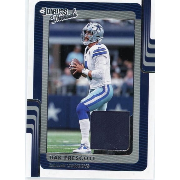 2025 DONRUSS DONRUSS THREADS #13 DAK PRESCOTT RELIC DALLAS COWBOYS