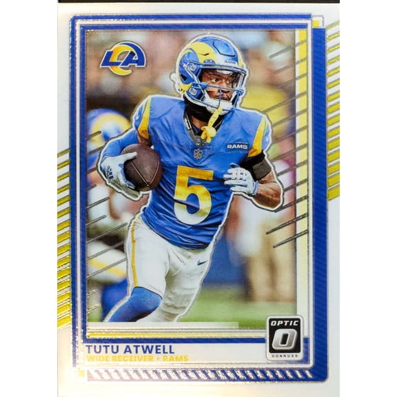 2025 DONRUSS OPTIC #136 TUTU ATWELL LOS ANGELES RAMS