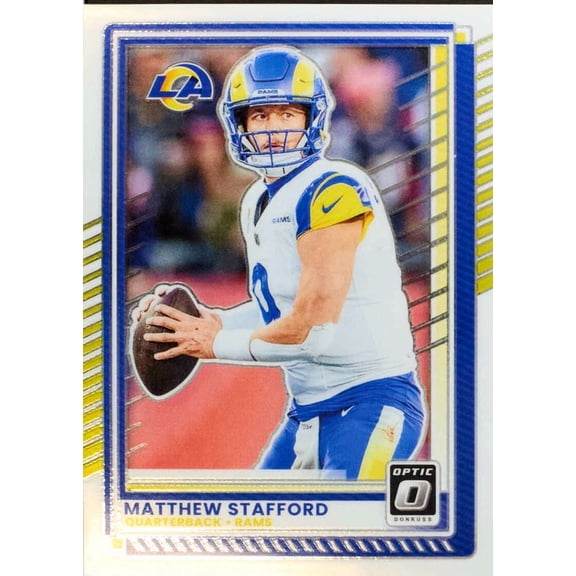 2025 DONRUSS OPTIC #198 MATTHEW STAFFORD LOS ANGELES RAMS