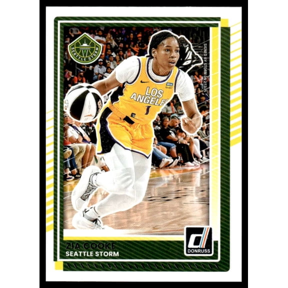 2025 DONRUSS WNBA #69 ZIA COOKE SEATTLE STORM