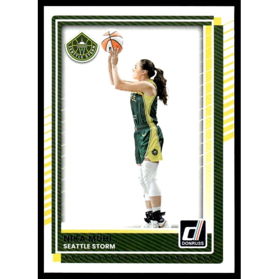 2025 DONRUSS WNBA #81 NIKA MUHL SEATTLE STORM