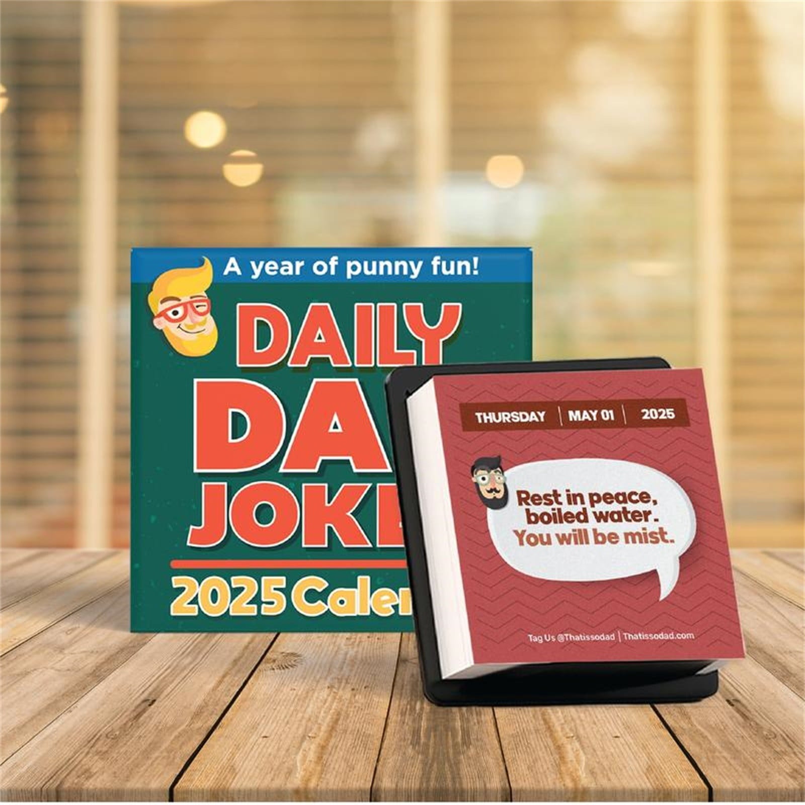 2025 Dad Joke Desk Calendar Hilarious Daily TearOff Jokes for Dads