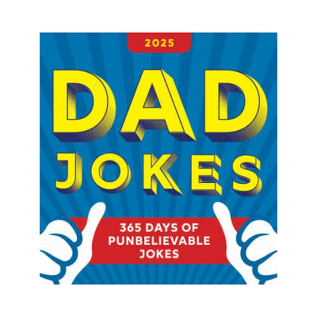 2025 Dad Jokes Boxed Calendar 365 Days of Punbelievable Jokes