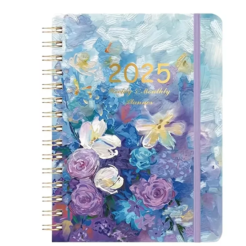 2025 Daily Planner With Monthly & Weekly Goals - Time Management Organizer, 365-