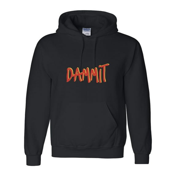 2025 Dammit Sarcastic Future Forecast Funny Quote Graphic Pullover Hoodie, up to size 5XL