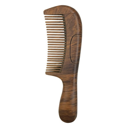 2025 Dandruff Comb Self Cleaning Scalp Care Massage Energy Comb Wide Hollow Tooth Button Comb For Scalp Exfoliation With Gua Sha Handle