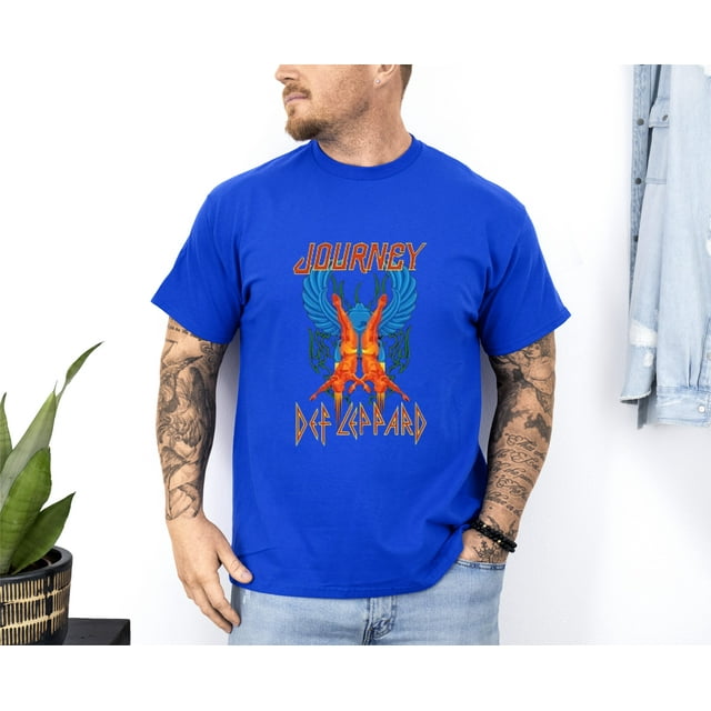 2025 Def Leppard And Journey Tour TShirt, The Summer Stadium Tour 2024