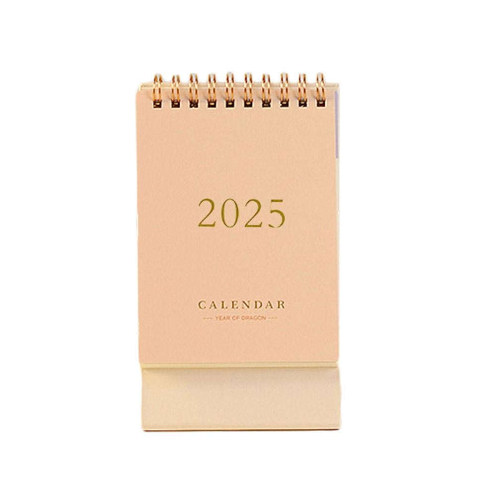 2025 Desk Calendar,Creative Standing Flip Calendar 2025,12 Months