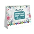 2025 Desk Calendar Unprinted Wind Calendar with Punch Card Countdown