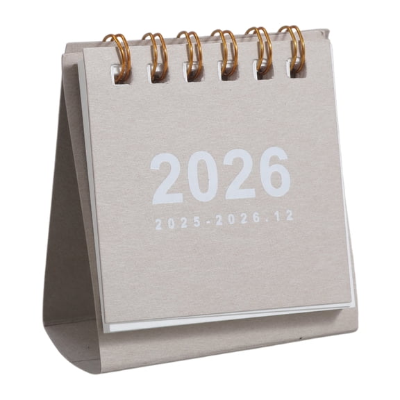2025 Desktop Calendar Yearly Time Manegement Desk Decoration Simple Designing