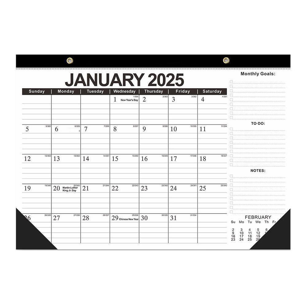 2025 Desktop Simple Calendar From January 2025 to June 2026 Hot S2 C4B5