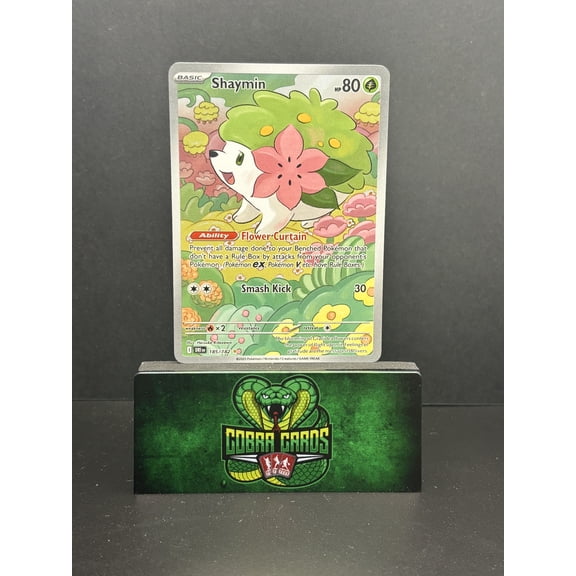 2025 Destined Rivals Shaymin Holo Secret Rare #185/182