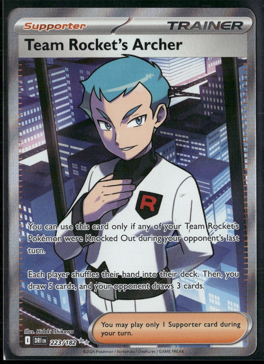 Team Rocket Trainer Card