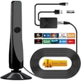 thumbnail image 1 of AUTERCO TV Antennas Indoor for Smart TV with Amplifier Signal Booster for Free Channels HD Digital New Antenna for Local Channels Supports 4K 1080p Long Range Reception, 1 of 8