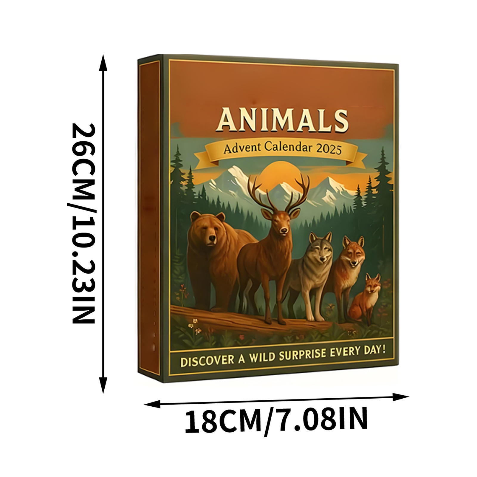 2025 Discover A Wild Surprise Every Day Advent Calendar, 24 Day ...