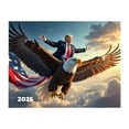 2025 Donald Trump Wall Calendar Iconic Presidential Design,Monthly