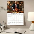 2025 Donald Trump Wall Calendar Iconic Presidential Design, Monthly