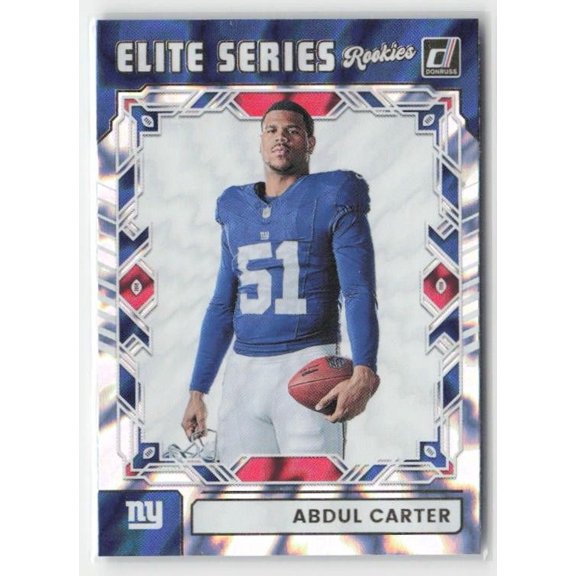 2025 Donruss The Elite Series Rookies Abdul Carter ESR-ACR Near Mint Better NFL Football Card