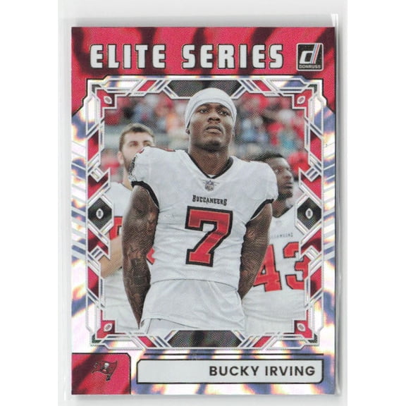 2025 Donruss The Elite Series Bucky Irving Tampa Bay Buccaneers #TES-BIR Football Card