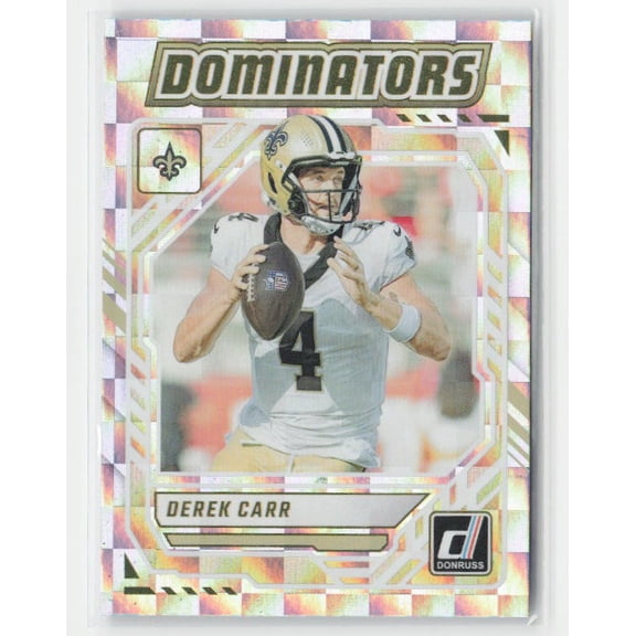 2025 Donruss Derek Carr #DOM-DCR Dominators