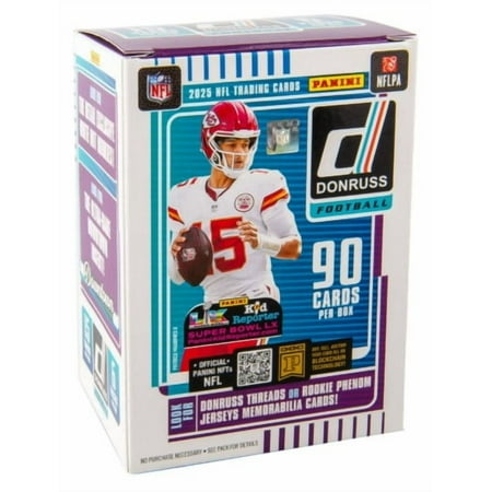 2025 Donruss Football Trading Card Blaster Box (White Hot Rookies)
