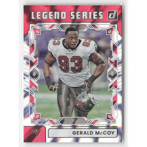 2025 Donruss The Legend Series Gerald McCoy #TLS-GMC Tampa Bay Buccaneers Football Card