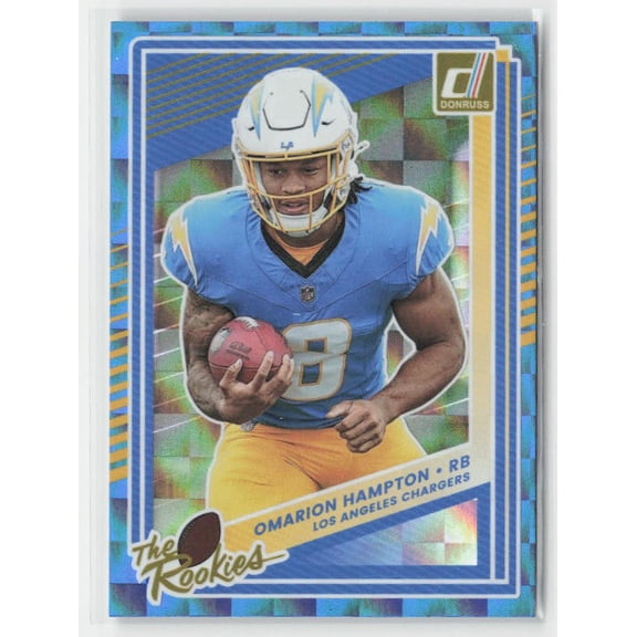 2025 Donruss Omarion Hampton #8 The Rookies