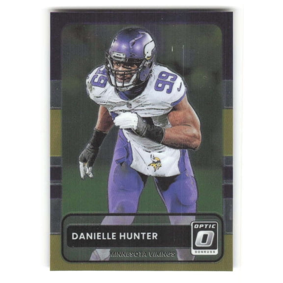 2025 Donruss Optic 2015 Retro #27 Danielle Hunter Minnesota Vikings  NFL Football Trading Card