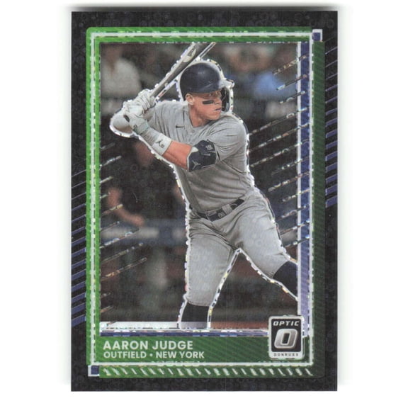 2025 Donruss Optic Circles #50 Aaron Judge New York Yankees Baseball Trading Card