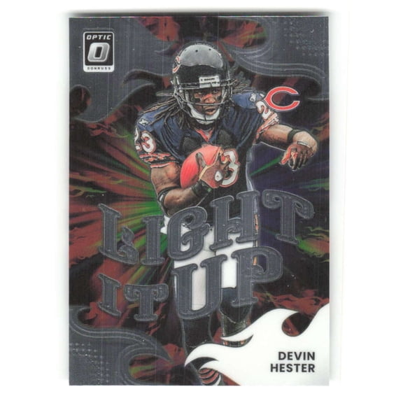 2025 Donruss Optic Light it Up #18 Devin Hester Chicago Bears NFL Football Trading Card