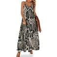 2025 Dress summeres luxury Sleeveless pattern skin Snake Python ...