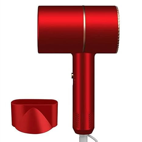 2025 Dual-Temperature Hair Dryer - Compact Ionic Blow Dryer for Home & Travel Use(Red)