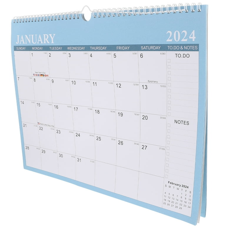 Blank Wall Calendar 2025