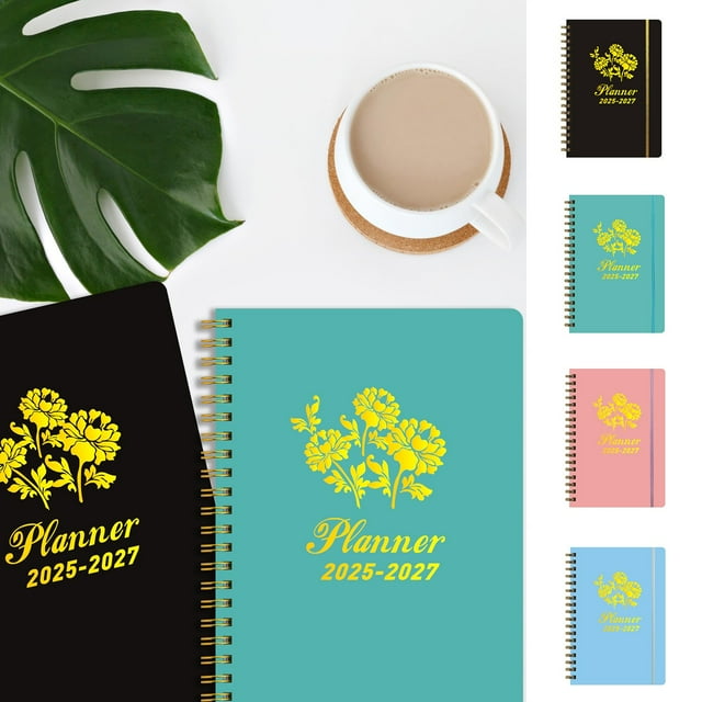 2025 English Notepad Ad Clearance! 20252027 Monthly Planner Bound 3 Year Calendar Monthly