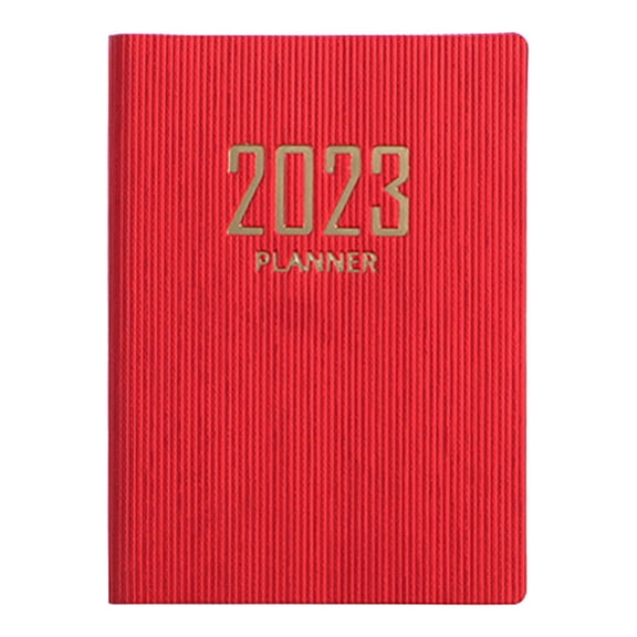 2025 English Planner Calendar Notebook, Daily Weekly Monthly Organizer With Scheduling Pages, For Office Workers Students Teachers Daily Use School Supplies Business Planning