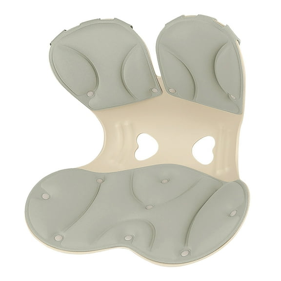 2025 Ergonomic Back Support Chair - Wide Seat with Lumbar Support for Office & Home, Posture Corrector for Back Pain Relief - Floor & Desk Chair