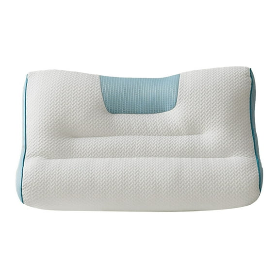 2025 Ergonomic Goose Down Pillow for Neck & Shoulder Support - Sleep Enhancing Cervical Pillow with Adjustable Loft, Hypoallergenic & Breathable for Side & Back Sleepers