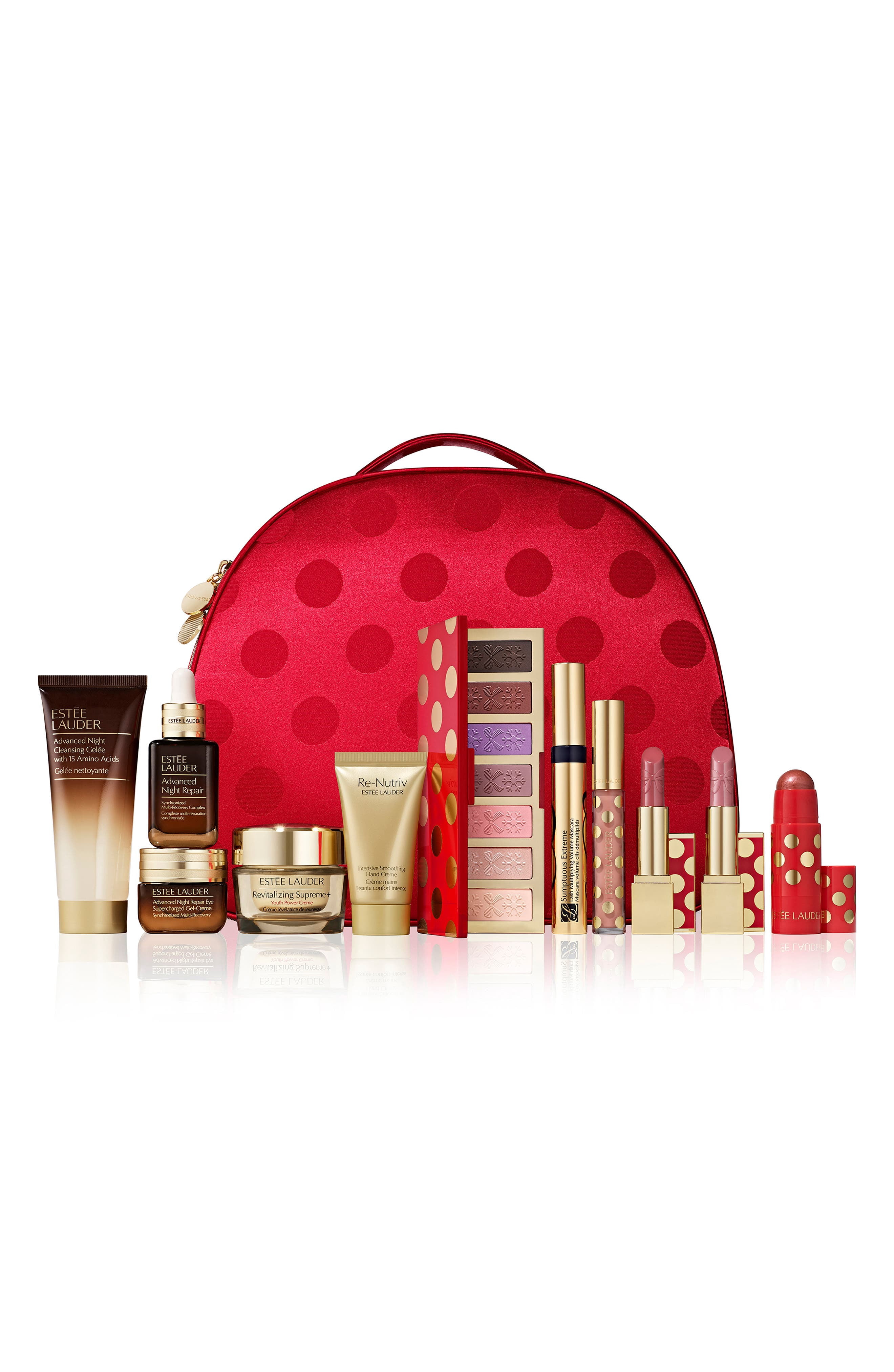 ESTEELAUDER メイクボックス 2025 Estee Lauder Holiday Blockbuster Cool (GLAM) Skin Care