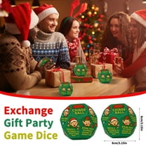 2025 Exchange Party Game Dice, Hilarious Exchange Party Game Dice, Exchanges Gifts Family Games, New Christmas Stocking Stuffers Gift Dices, 12 Different Sides