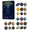 thumbnail image 1 of 2025 Exploration Advent Calendar - 24pcs Christmas-Themed Countdown Calendar with Surprise Toys, Perfect Holiday Gift for Adults & Space Enthusiasts, B, 1 of 3