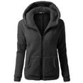 2025 Fall Jackets for Women Faux Fur Sherpa Jacket Fuzzy Hooded Jacket