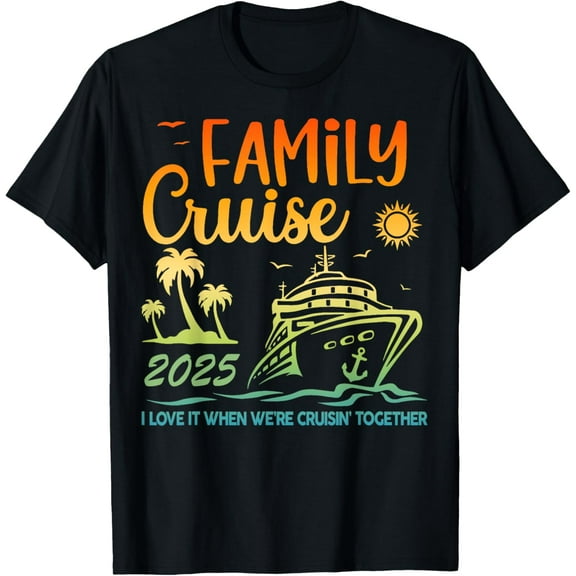2025 Family Cruise Vacation Matching Group T-Shirt