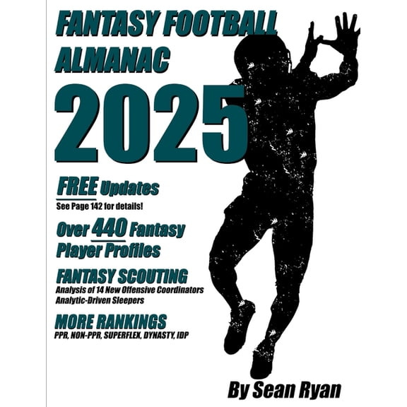 2025 Fantasy Football Almanac, (Paperback)