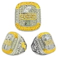thumbnail image 1 of 2025 Fantasy Football League Championship Trophy Rings Prize with Display Case, 1 of 6