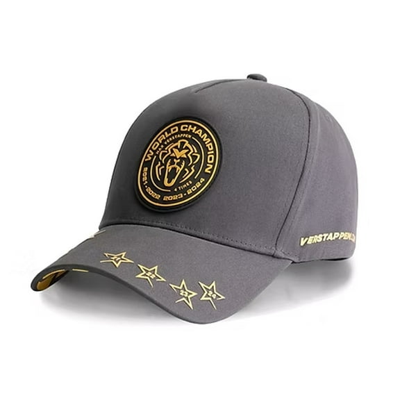 2025 Fashion Racing Team Cap Baseball Cap MV Orange Lion Max Verstappen Race Special GP Cap